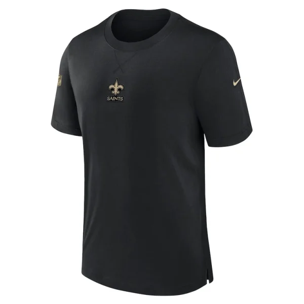 New orleans saints nike 2023 sideline performance t shirt Black M