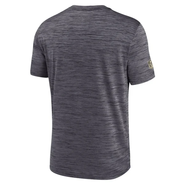 New orleans saints nike 2024 sideline velocity performance t shirt Black L