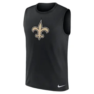 New orleans saints nike blitz legend muscle tank top Black M