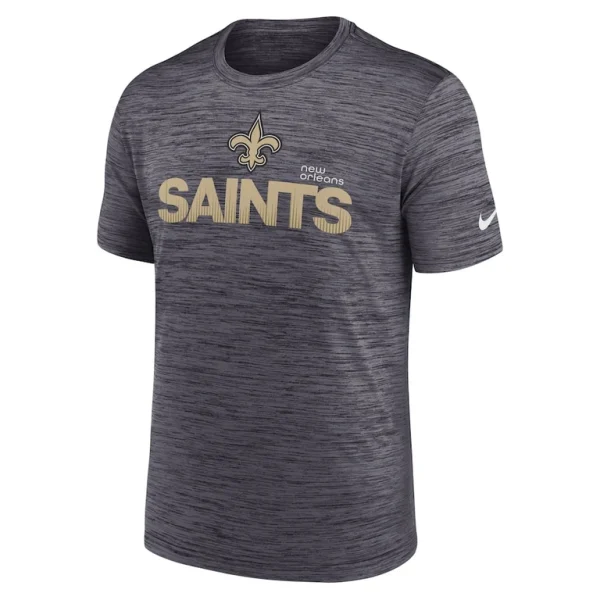 New orleans saints nike blitz velocity modern performance t shirt Black M