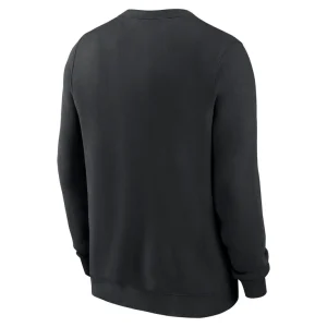 New orleans saints nike club pullover sweatshirt Black L
