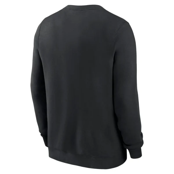 New orleans saints nike club pullover sweatshirt Black L