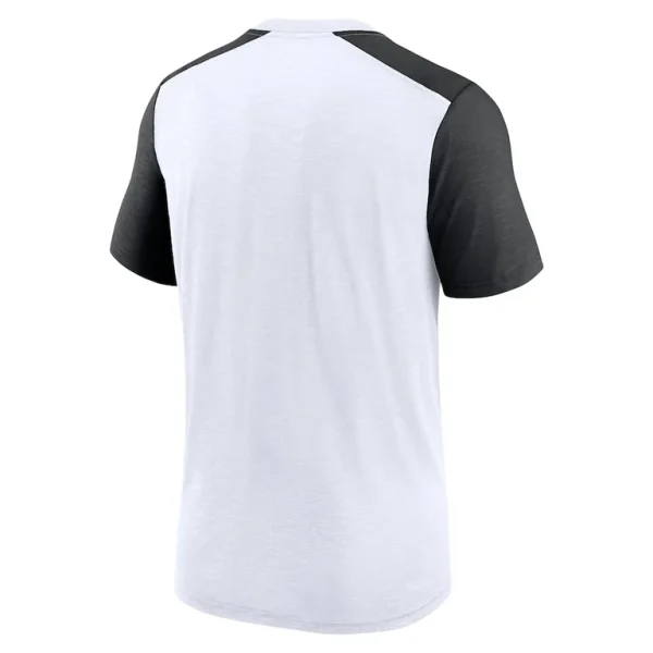 New orleans saints nike color block team name t shirt Whiteheathered black L