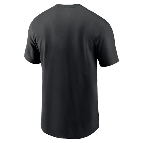 New orleans saints nike essential blitz lockup t shirt Black L