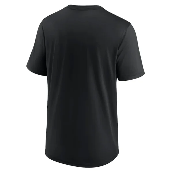 New orleans saints nike exceed performance t shirt Black L