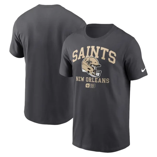 New orleans saints nike helmet essential t shirt anthracite Multi