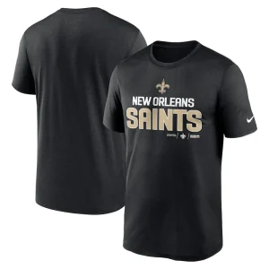 New orleans saints nike legend community performance t shirt Black