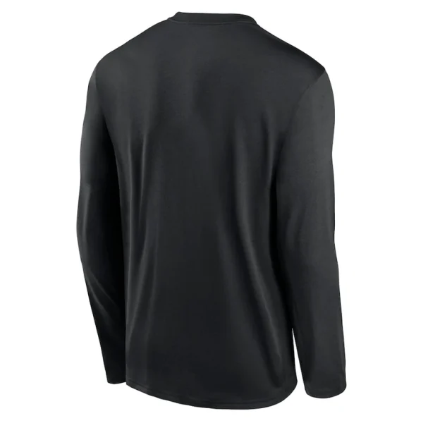 New orleans saints nike legend icon long sleeve t shirt Black L