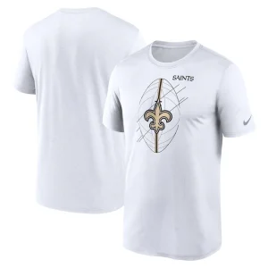 New orleans saints nike legend icon performance t shirt White