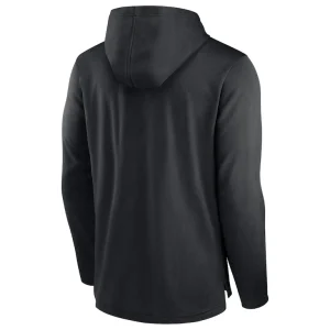 New orleans saints nike lightweight performance hooded long sleeve t shirt Black L