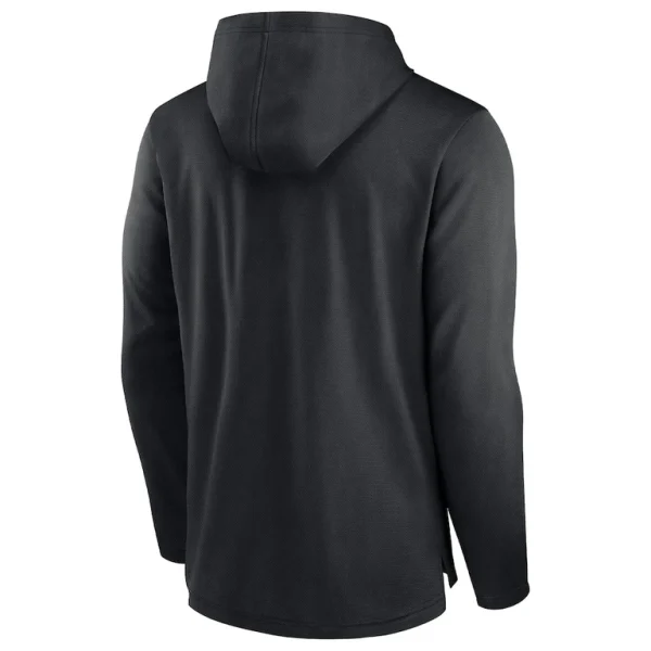 New orleans saints nike lightweight performance hooded long sleeve t shirt Black L