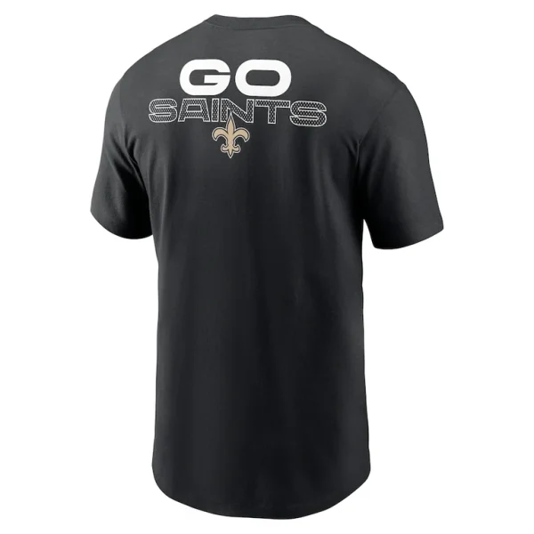 New orleans saints nike local phrase t shirt Black L
