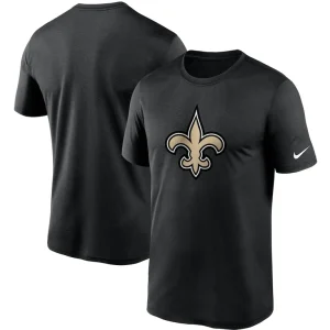 New orleans saints nike logo essential legend performance t shirt Black