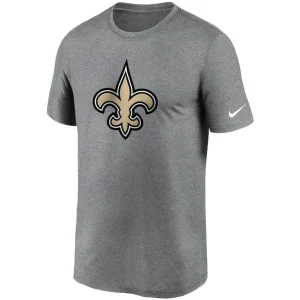 New orleans saints nike logo essential legend performance t shirt Heathered charcoal M