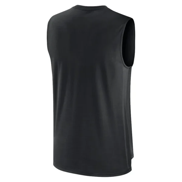 New orleans saints nike muscle trainer tank top Black L