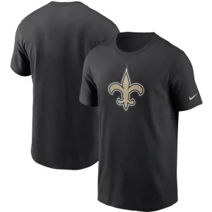 New orleans saints nike primary logo t shirt Black