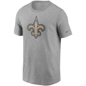 New orleans saints nike primary logo t shirt Heathered gray M