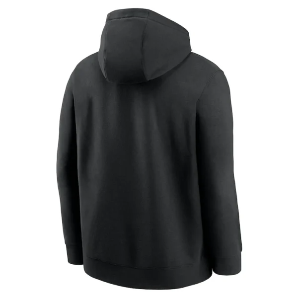 New orleans saints nike rewind club logo pullover hoodie Black L