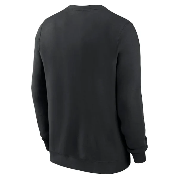 New orleans saints nike rewind club pullover sweatshirt Black L