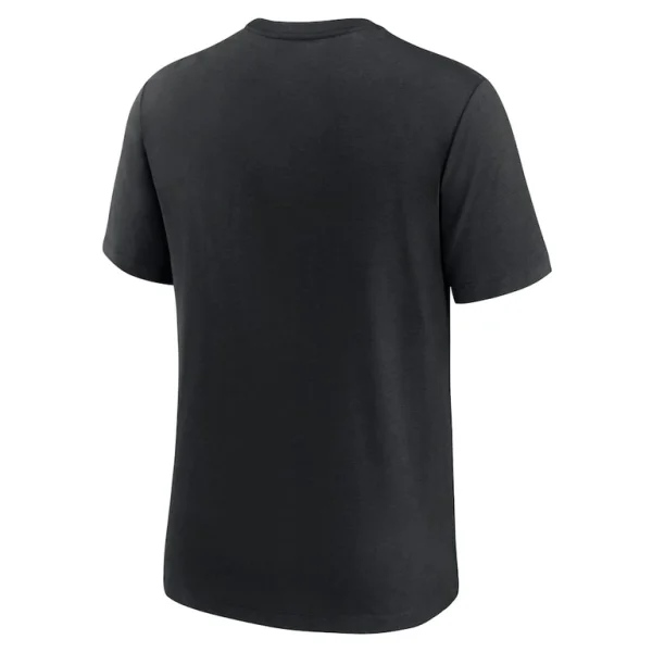 New orleans saints nike rewind playback logo tri blend t shirt Black L