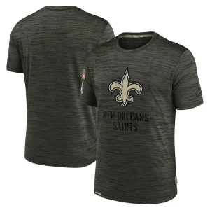 New orleans saints nike salute to service velocity team t shirt Olive