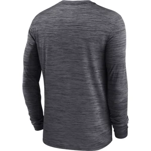 New orleans saints nike sideline team velocity performance long sleeve t shirt Black L