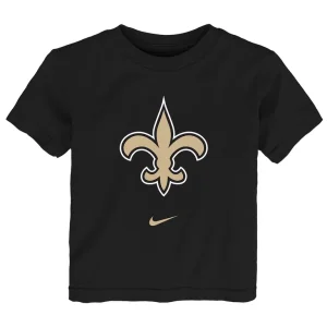New orleans saints nike toddler logo t shirt Black