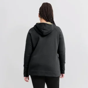 New orleans saints nike womens asymmetrical raglan full zip hoodie Black XL