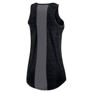 New orleans saints nike womens high neck performance tank top Black M
