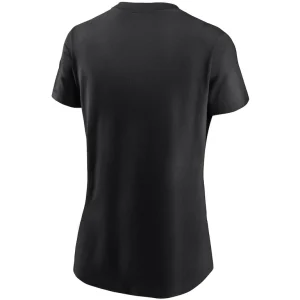 New orleans saints nike womens logo essential t shirt Black M
