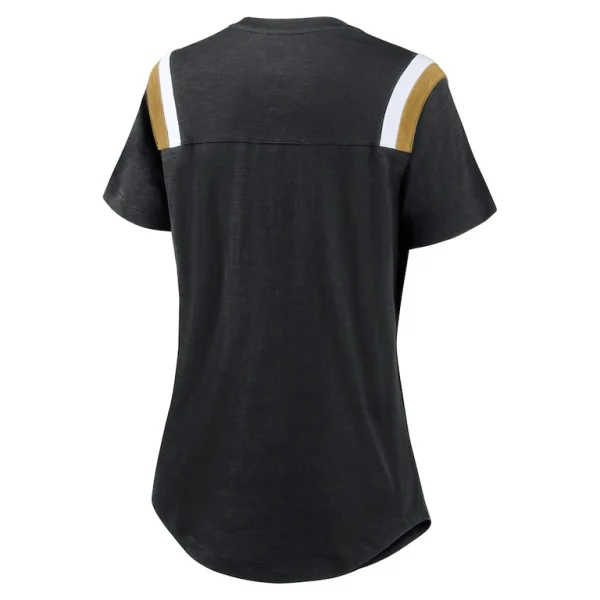 New orleans saints nike womens playback athlete historic fashion t shirt Heather black M