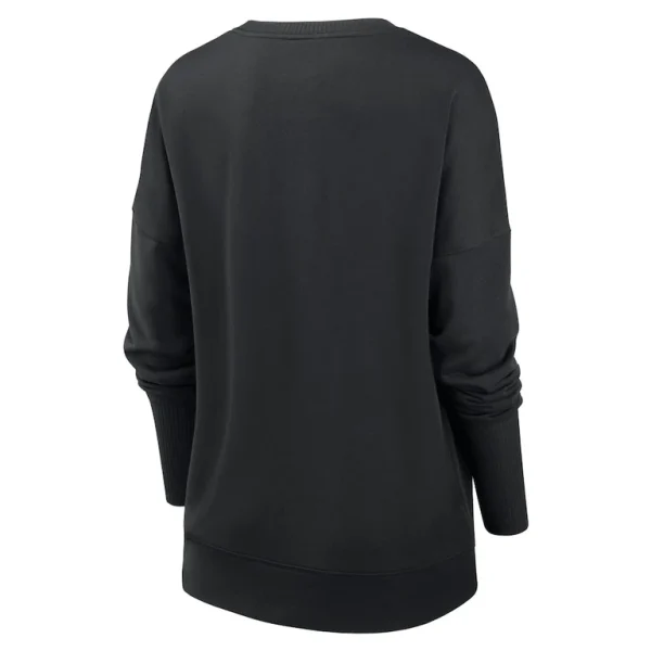 New orleans saints nike womens rewind playback icon performance pullover sweatshirt Black M