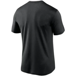 New orleans saints nike wordmark legend performance t shirt Black L