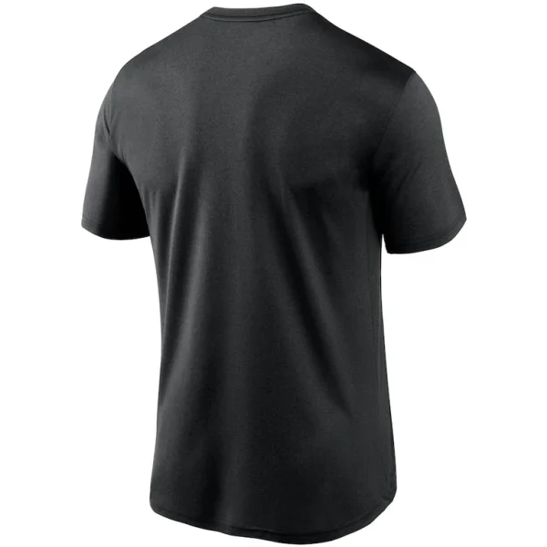 New orleans saints nike wordmark legend performance t shirt Black L