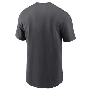 New york giants nike 2022 nfl playoffs iconic t shirt anthracite Multi L