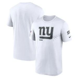 New york giants nike 2024 salute to service legend performance t shirt White
