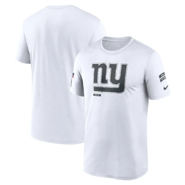 New york giants nike 2024 salute to service legend performance t shirt White