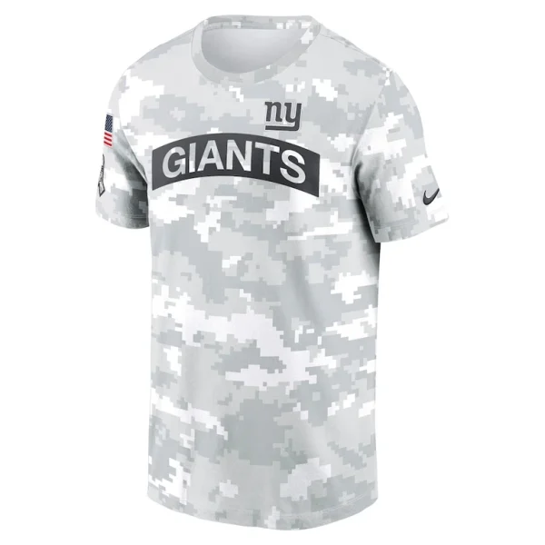 New york giants nike 2024 salute to service performance t shirt Arctic camo M