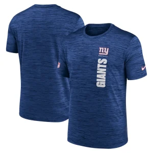 New york giants nike 2024 sideline velocity performance t shirt Royal