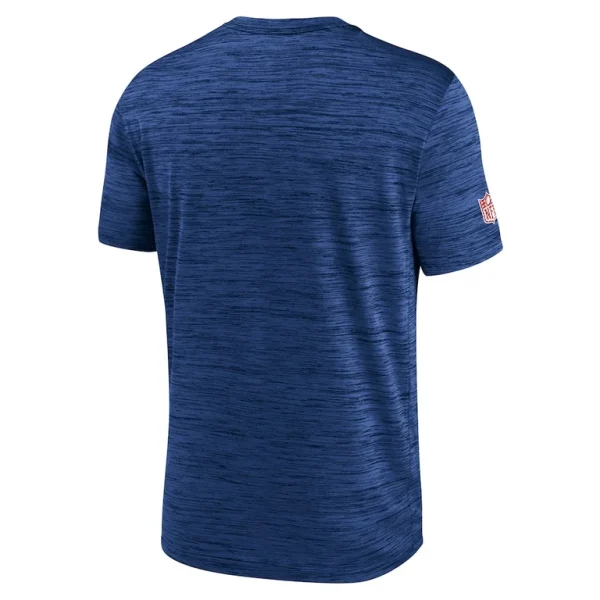 New york giants nike 2024 sideline velocity performance t shirt Royal L