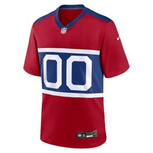 New york giants nike alternate game custom jersey Century red M