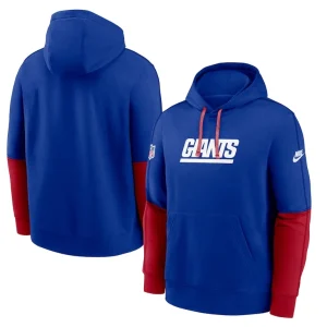 New york giants nike alternate logo club pullover hoodie Royal