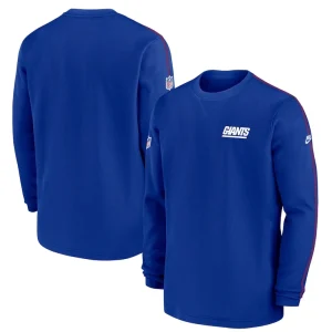 New york giants nike alternate logo coach long sleeve top Royal
