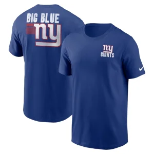 New york giants nike blitz essential t shirt Royal