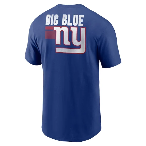 New york giants nike blitz essential t shirt Royal L