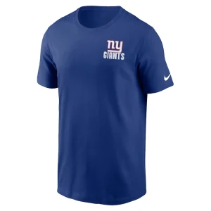 New york giants nike blitz essential t shirt Royal M