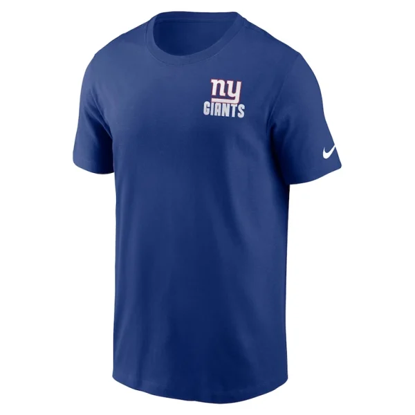 New york giants nike blitz essential t shirt Royal M