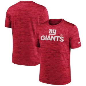 New york giants nike blitz velocity modern performance t shirt Red