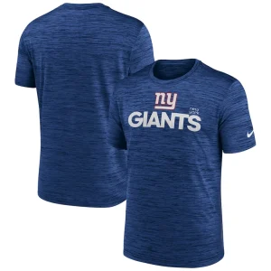 New york giants nike blitz velocity modern performance t shirt Royal