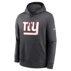 New york giants nike club logo pullover hoodie anthracite Multi M